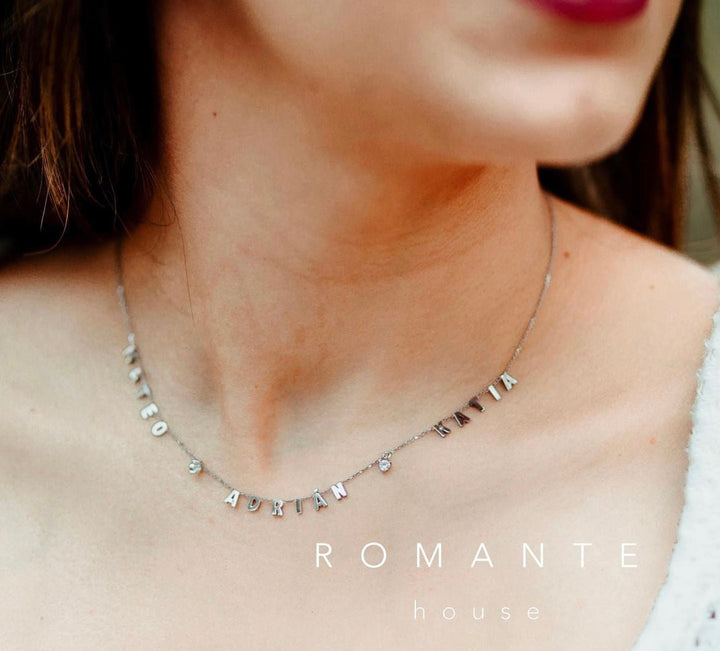 4 Name Necklace